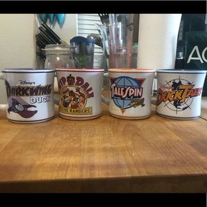 Disney Afternoon Coffee Mugs Set of 4